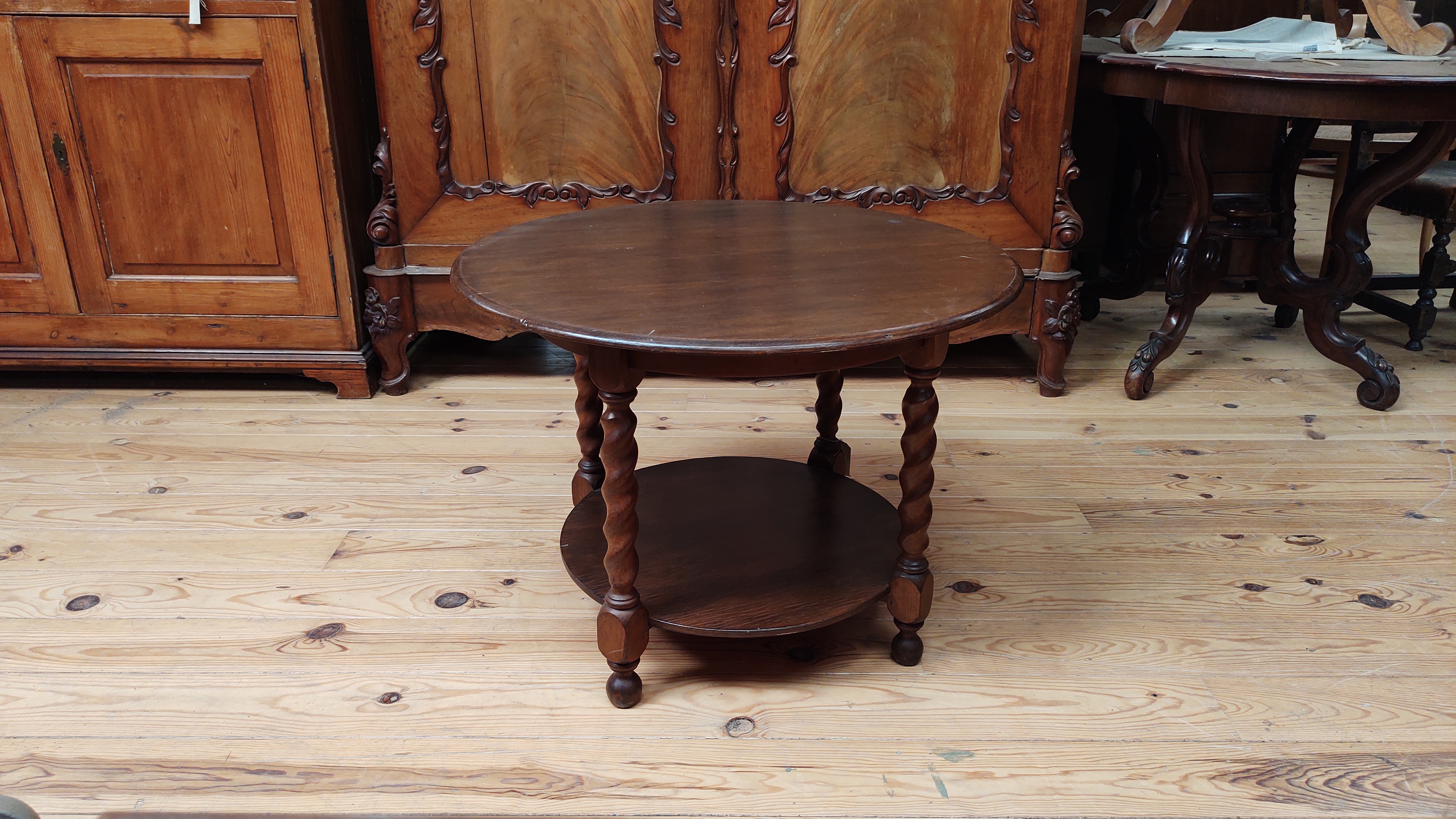 Hollandse Salon Tafel, eiken | begin 20ste eeuw