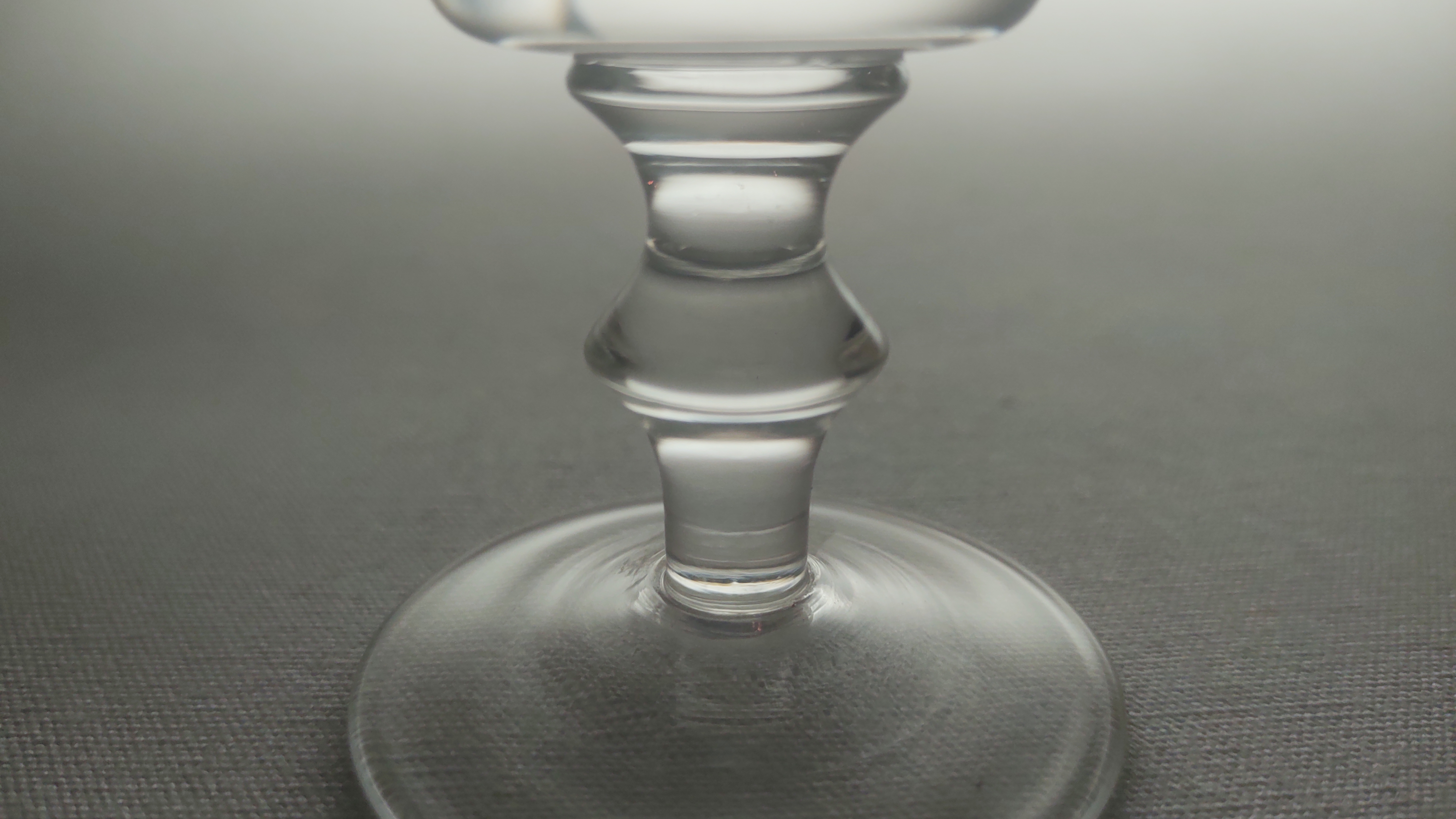 Geslepen port glazen | 3 stuks