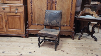 knecht Registratie Verkeersopstopping Exclusieve Nederlandse Korenaar stoel | 18e eeuws